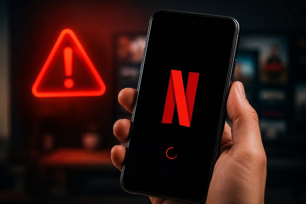 Netflix ne fonctionne pas sur mon téléphone