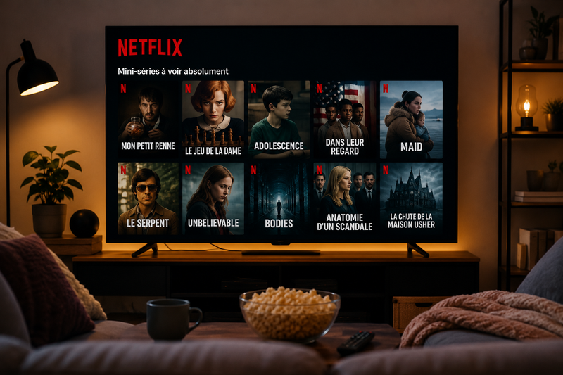 les mini séries à suivre sur Netflix